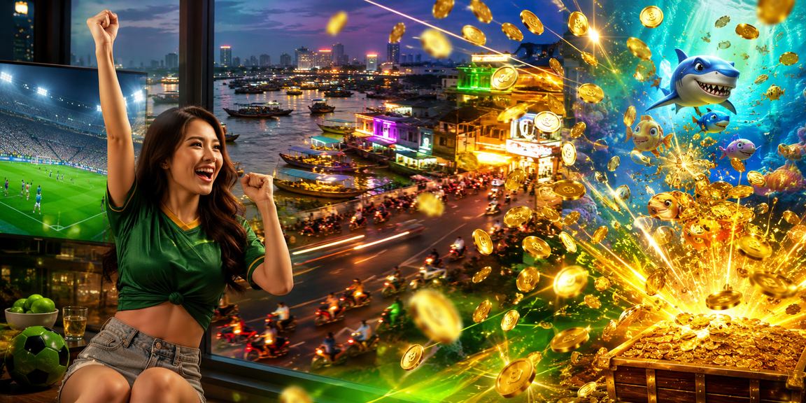 Không gian giải trí và đặt cược thể thao ban đêm tại Cần Thơ