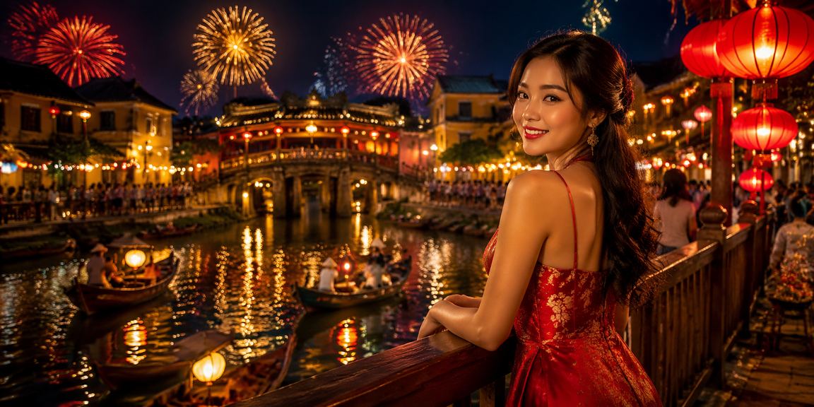 Ánh đèn lồng chợ đêm Hội An tượng trưng cho sự vui vẻ có kiểm soát và trách nhiệm